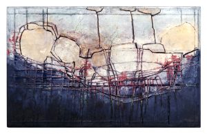 Oel auf Holz, 100 x 160 cm